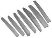 Tungsten carbide strip with angle