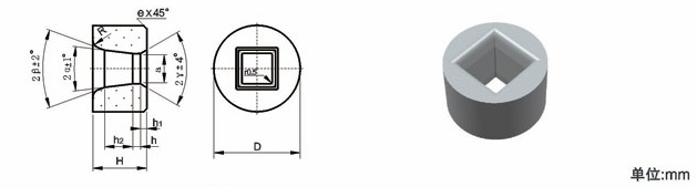 Tungsten carbide Drawing die